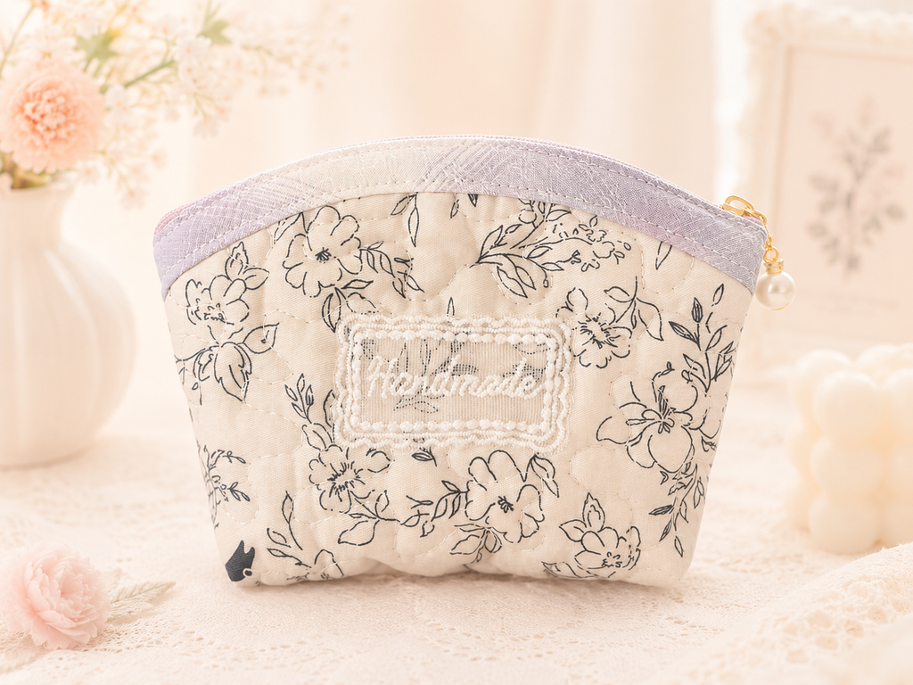 Lilac Garden Pouch