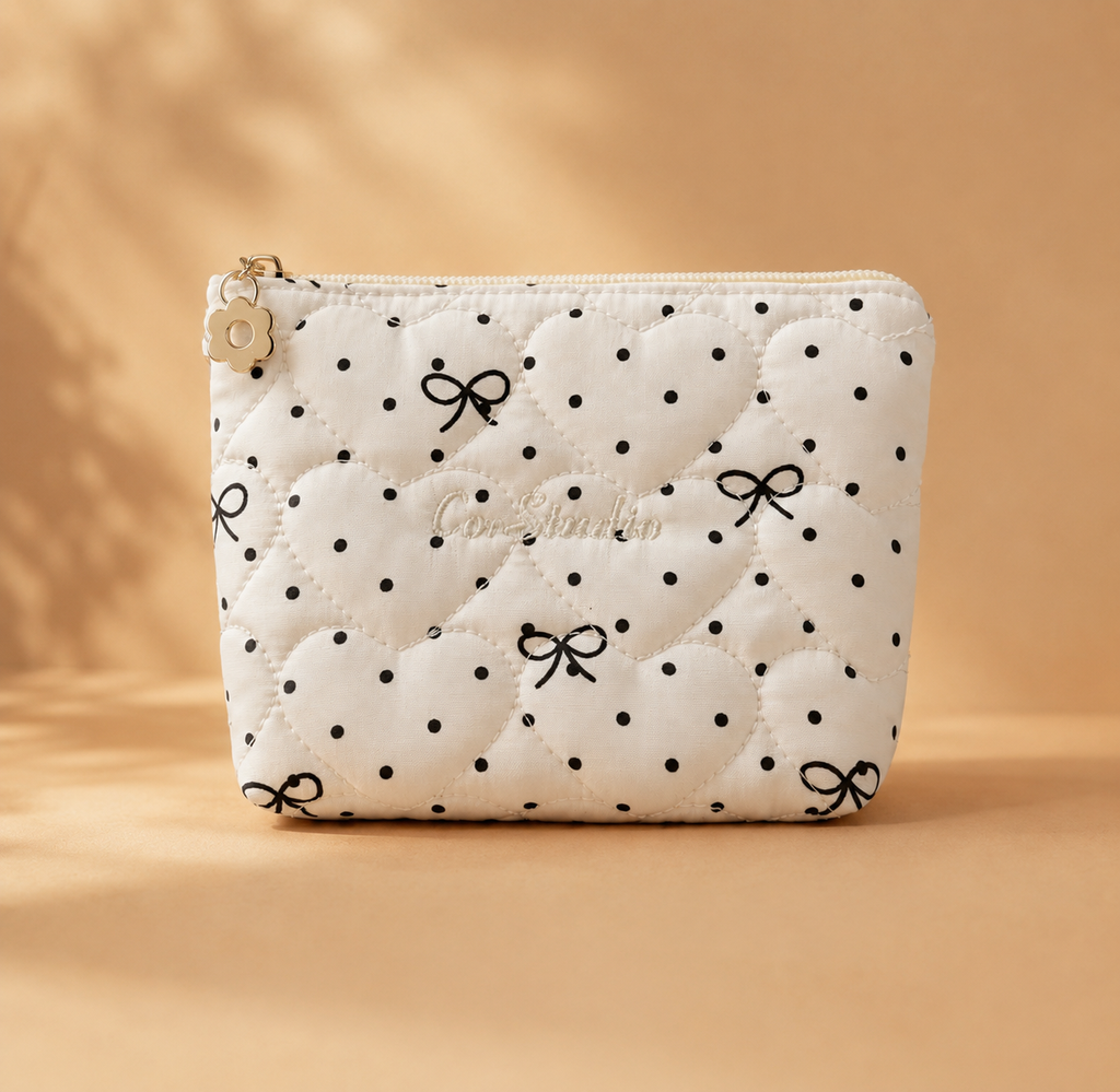 Midnight Ribbon Pouch - Medium